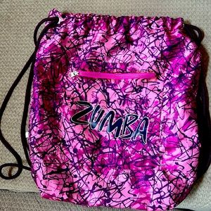 Zumba drawstring bag